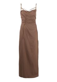 Jacquemus La Robe Gaua long dress - Brown