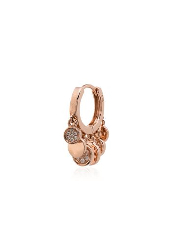 Jacquie Aiche 14kt rose gold hoop earring