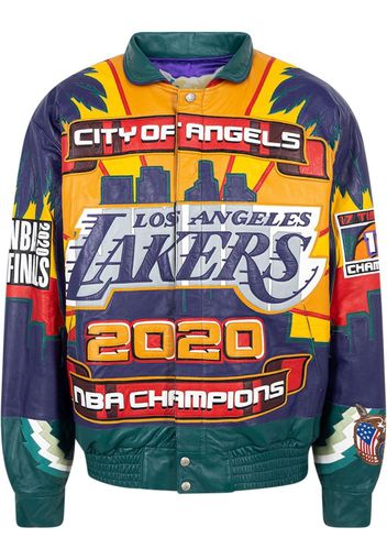 Jeff Hamilton x Lakers 2020 bomber jacket - Purple