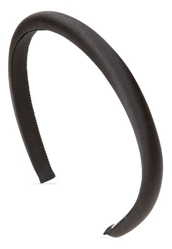 Jennifer Behr Tiana silk headband - Black