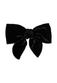 black velvet Celine barrette