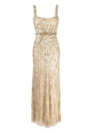 Jenny Packham sequin-embellished gown - Gold