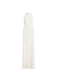 Jenny Packham Mischief embellished high-neck maxi dress - White