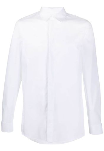 long-sleeve cotton shirt