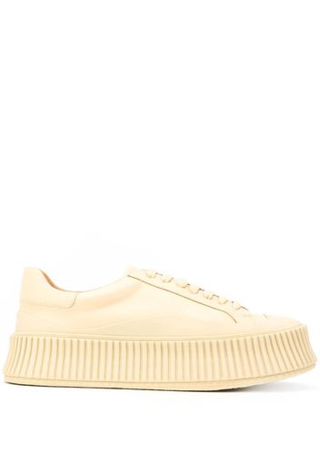 low-top platform sneakers