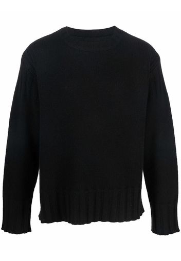 Jil Sander drop-shoulder cashmere jumper - Black