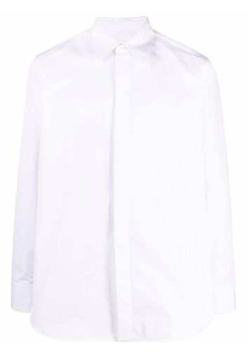 Jil Sander long-sleeved white shirt