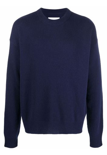 Jil Sander long-sleeved knit jumper - Blue