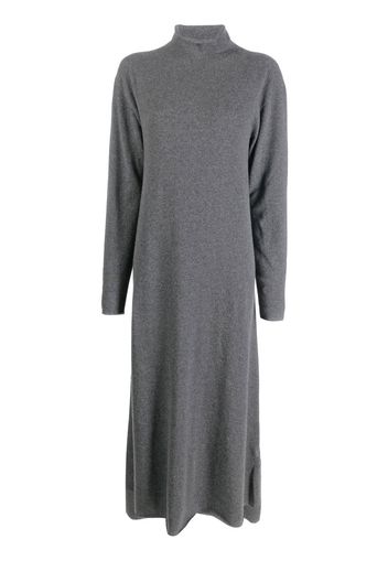 Jil Sander high-neck knitted dress - Grey