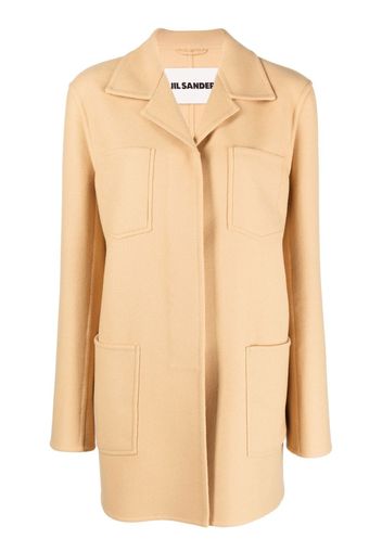 Jil Sander single-breasted coat - Neutrals