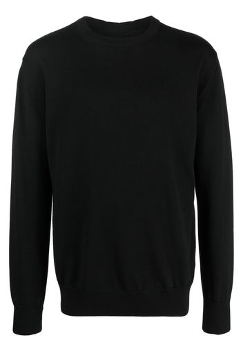 Jil Sander wool crew-neck jumper - Black