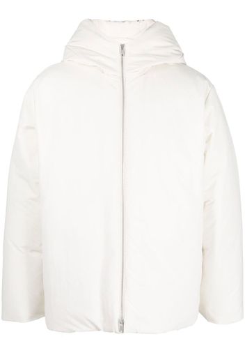 Jil Sander hooded padded jacket - Neutrals