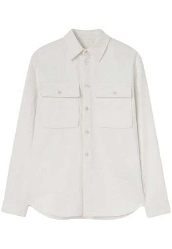 Jil Sander classic-collar cotton shirt - White