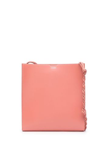 Jil Sander Tangle leather shoulder bag - Pink