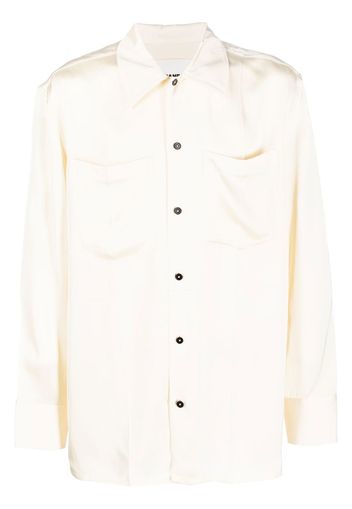 Jil Sander classic long-sleeved shirt - Neutrals