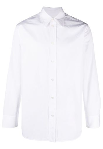 Jil Sander buttoned long-sleeve cotton shirt - White