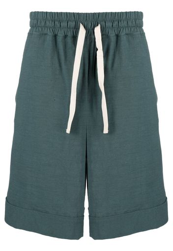 Jil Sander drawstring waistband shorts - Green