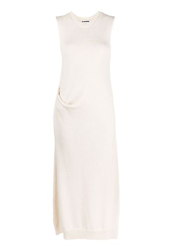 Jil Sander fine-knit maxi dress - Neutrals