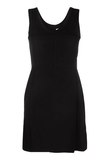 Jil Sander sleeveless A-line minidress - Black