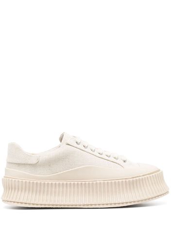 Jil Sander low-top leather sneakers - Neutrals