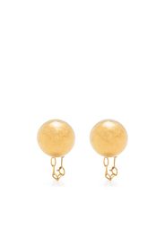 Jil Sander ball-stud chain earrings - Gold