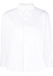 Jil Sander long-sleeve cotton shirt - White