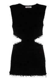 Jil Sander cut-out detail dress - Black