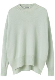 Jil Sander crew-neck cashmere jumper - Green