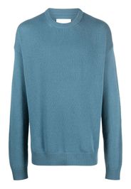 Jil Sander crew-neck cashmere jumper - Blue