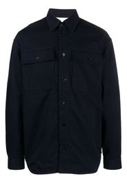 Jil Sander classic-collar cotton shirt - Blue