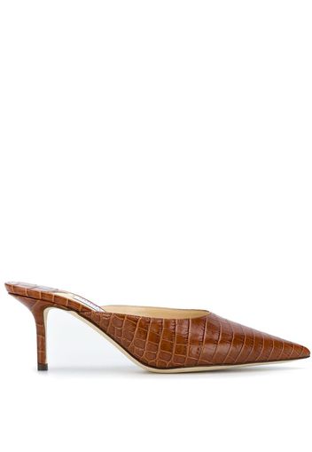 Jimmy Choo Rav 65 mules - Brown