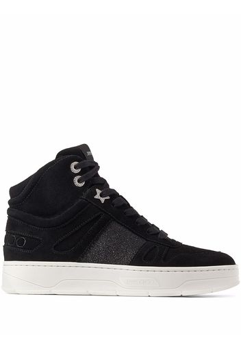 Jimmy Choo Hawaii high-top sneakers - Black