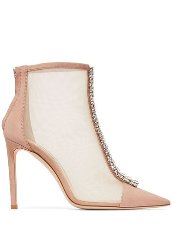 Jimmy Choo Bing 100mm ankle boots - Pink