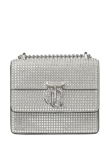 Jimmy Choo extra-small crystal-embellished Varenne bag - Grey