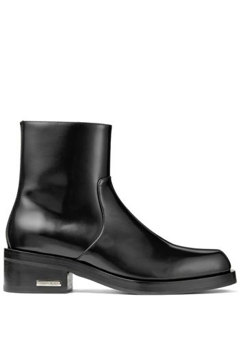 Jimmy Choo Elias leather ankle boots - Black