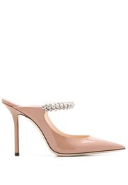 Jimmy Choo Bing 100mm mules - Pink