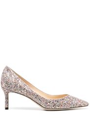 Romy 60mm glitter-detail pumps