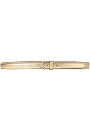 Jimmy Choo Helina logo-buckle belt - Gold