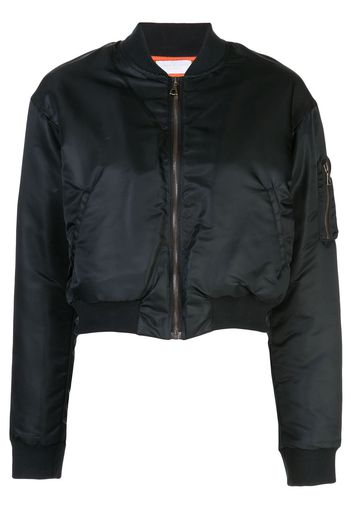 John Elliott cropped bomber jacket - Black