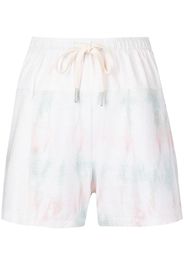 John Elliott reconstructed tie-dye shorts - Pink