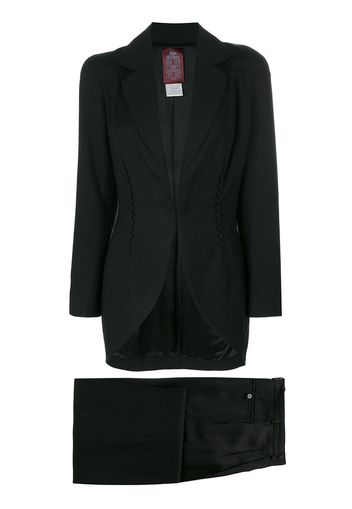 John Galliano Pre-Owned jacket and trouser suit - Black