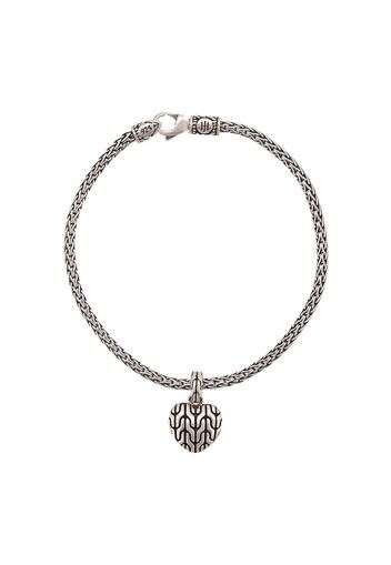 John Hardy Classic Chain heart charm bracelet - Silver