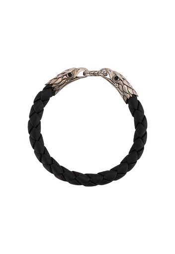 John Hardy Eagle Double Head bracelet - Black