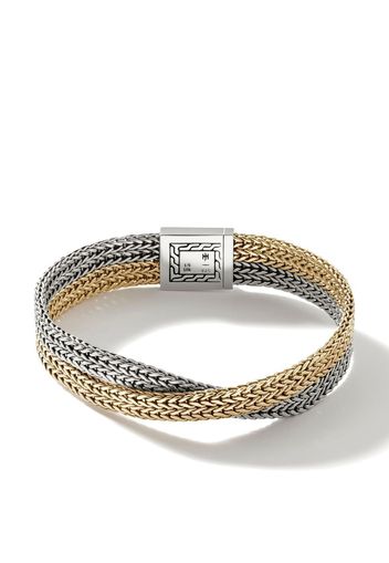 John Hardy 18kt yellow gold Classic Chain bracelet - Silver