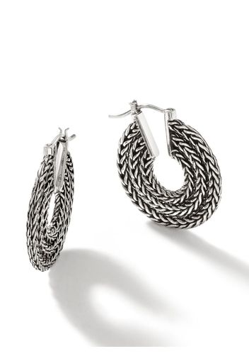 John Hardy Classic Chain hoop earrings - Silver