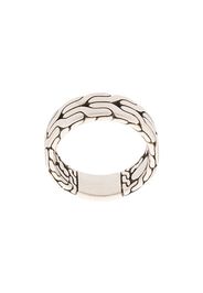 John Hardy Silver Classic Chain Band Ring