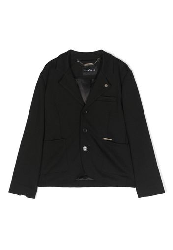 John Richmond Junior button-detail single-breasted blazer - Black