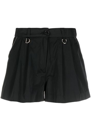 John Richmond pleat-detail shorts - Black