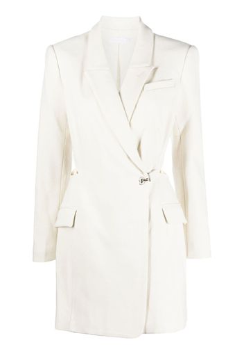 Jonathan Simkhai cut-out detail shirt dress - White