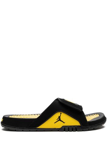 Jordan Jordan Hydro IV Retro "Thunder" slides - Black/Tour Yellow